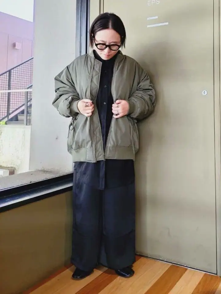 つやサテンパンツ/Green Parks（グリーン パークス）のその他パンツ