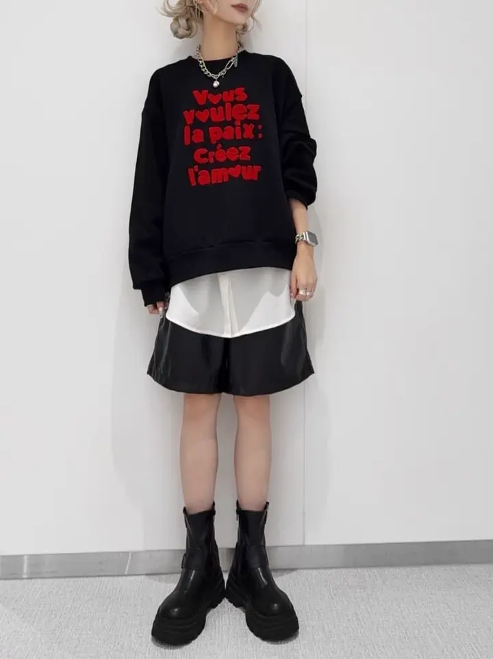 レザーショートパンツ/Green Parks（グリーン パークス）のハーフ