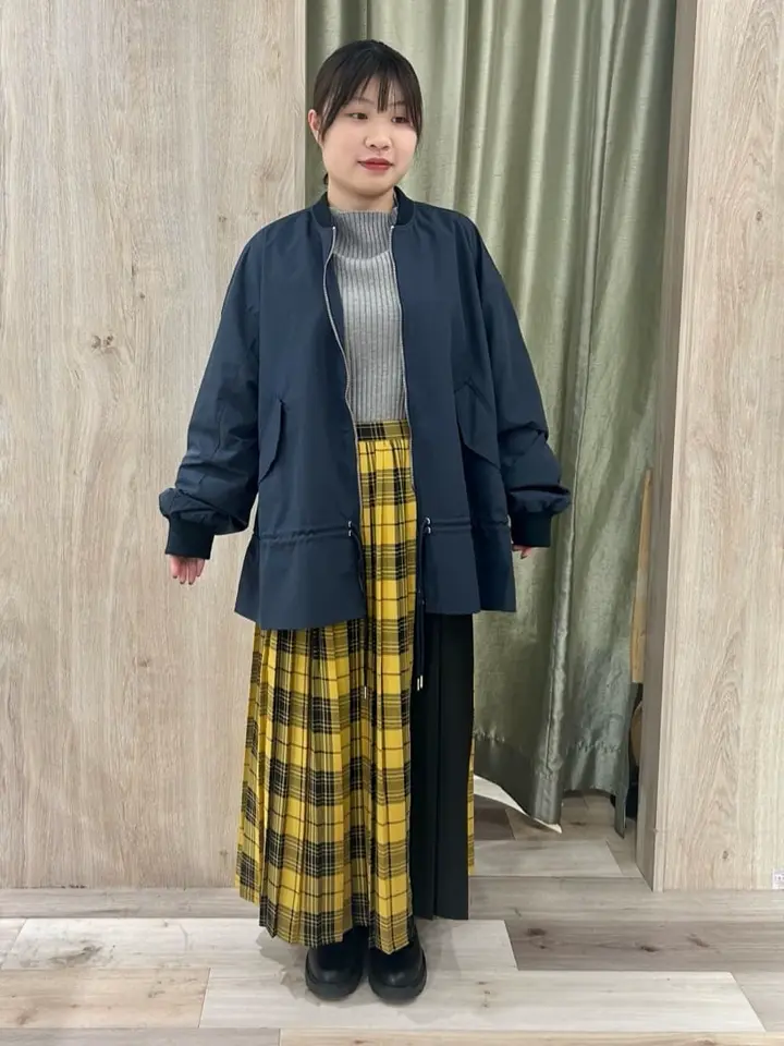 swing by ボトルネックカラーニット/Green Parks（グリーン パークス