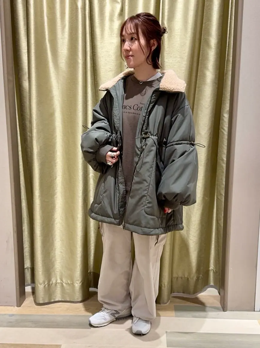 【送料無料】『ロゴプリントミニ裏毛プルオーバー×裏ベロアジョガーパンツ×ダブルリブ畦編みカーディガンコーデ3点SET』【メール便不可】【100】[3点コーデセット 2024 レディース トレーナー ジョガーパンツ ニット] アソートロゴミニ裏毛プルオーバー/Green Parks（グリーン パークス