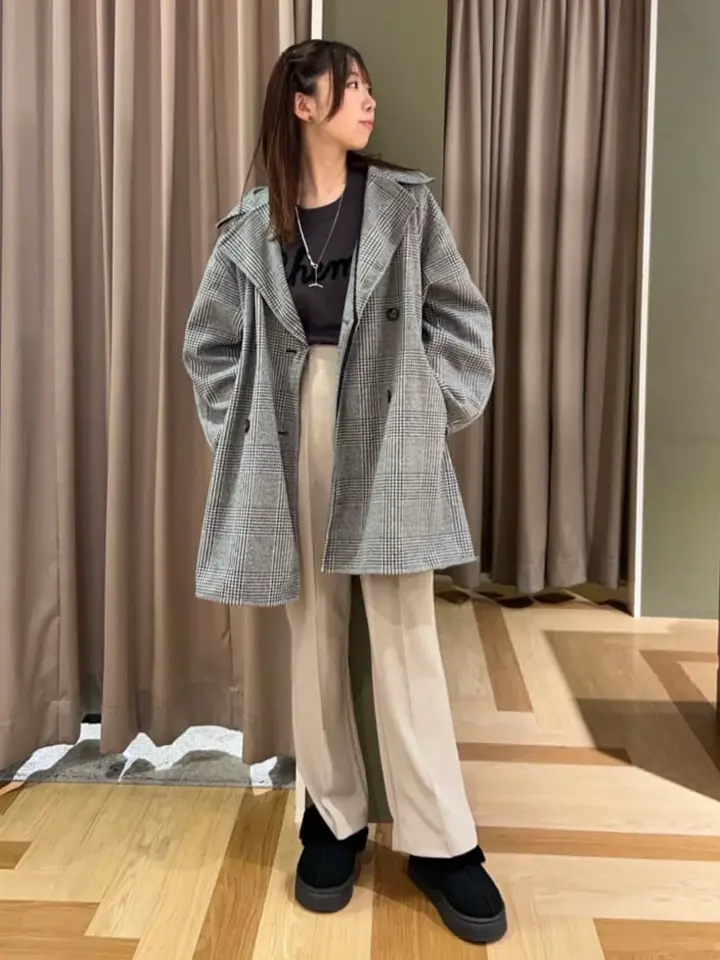 洗える さがら刺しゅうロゴニットプルオーバー/Green Parks（グリーン