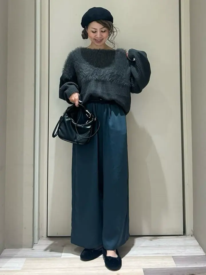 つやサテンパンツ/Green Parks（グリーン パークス）のその他パンツ