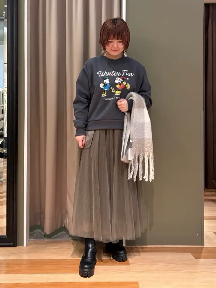 RISKキルトスカート高級イングランド製生地バグパイパー swing by ハートキルトミニスカート/Green Parks（グリーン パークス