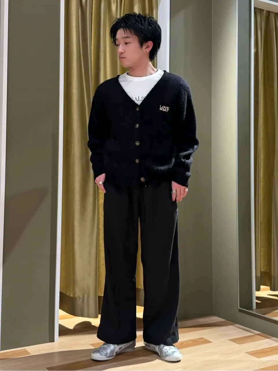 JNHearts♡2024AW即完売エンブレムロゴカーディガン Mohair Cardigan