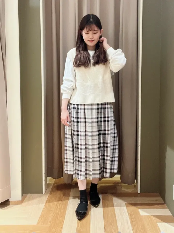 SET2点 ニットベスト+ロンTEE/Green Parks（グリーン パークス）のT