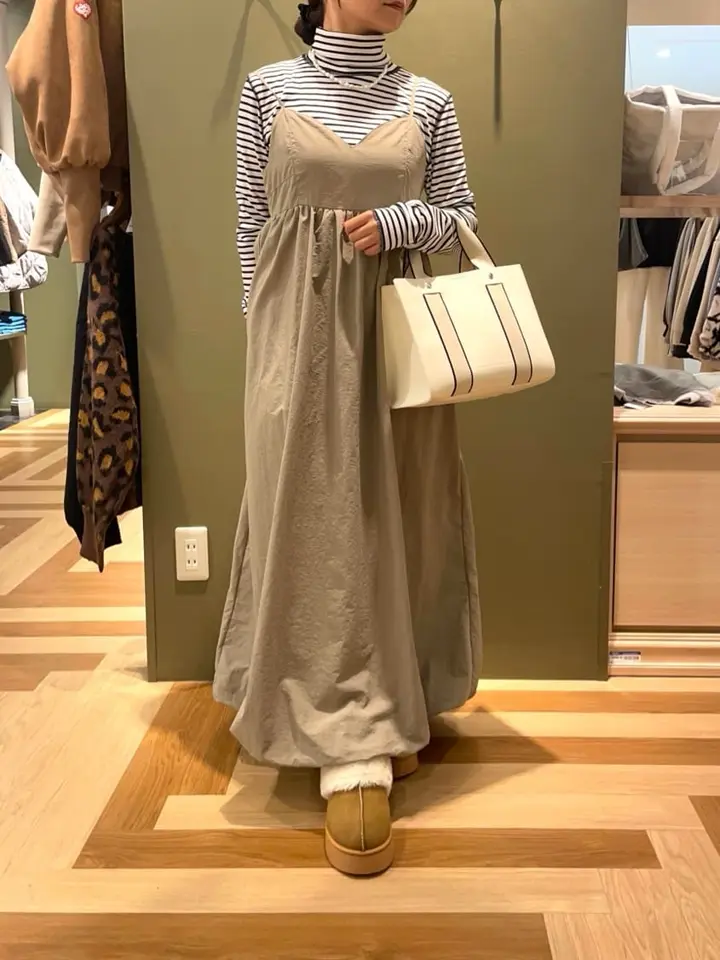 ELENCARE DUE バルーンキャミワンピース/Green Parks（グリーン