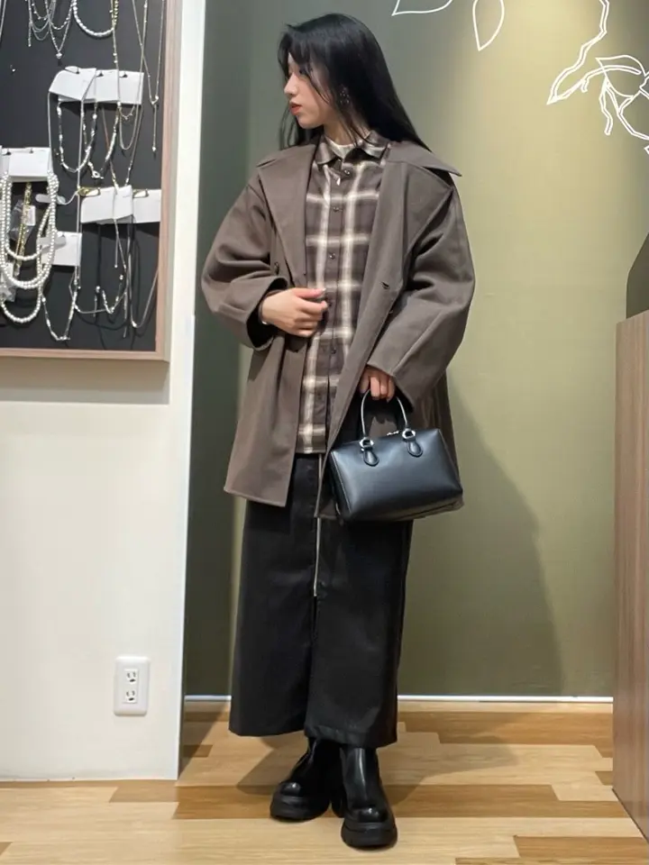 ❤︎リクエスト2点❤︎ SLY ミリタリーコート カーキ フェアリーグランジ SLY | WIDE STAND NECK LONG コート (コート ) |SHEL'TTER WEBSTORE