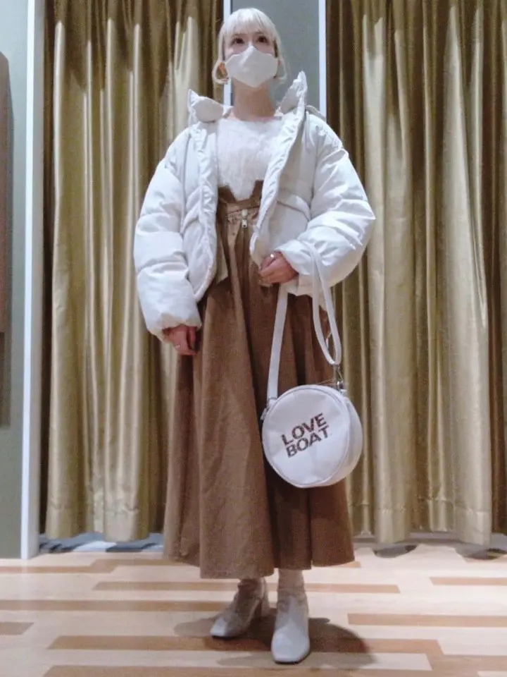 DOUBLE FLAGSサスペンダーミリタリースカート/Green Parks（グリーン