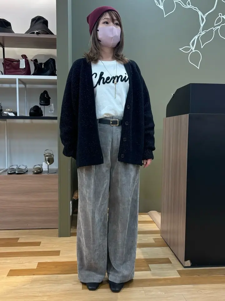 スカーラリブニットトレンカ　グリーン　L 新品 スカーラリブニットトレンカ グリーン L 新品 SUKALA】リブトレンカ