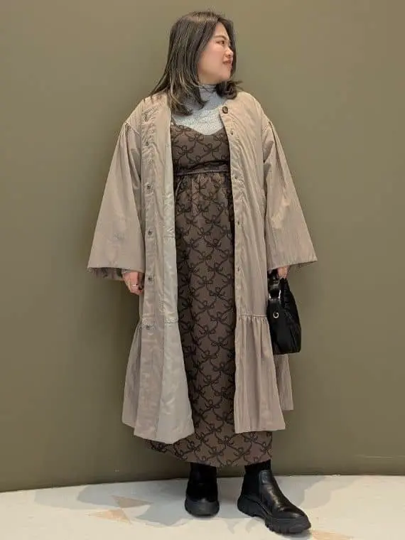 ≪USED≫・SUGARSPOONリボンジャカードキャミワンピ/Green Parks