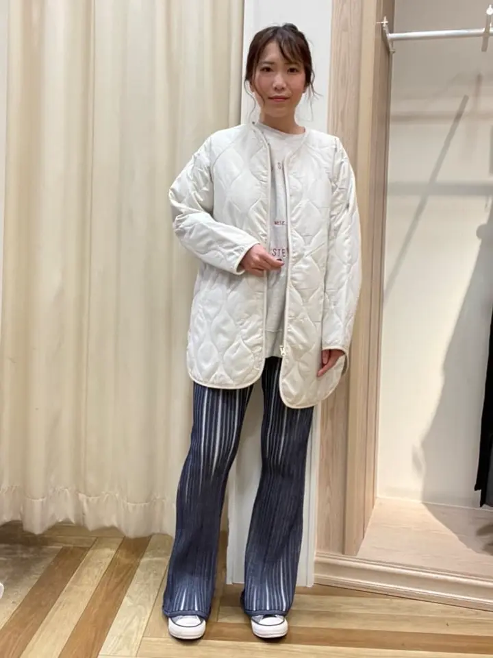 ≪USED≫撥水加工 キルティングZIPブルゾン/Green Parks（グリーン