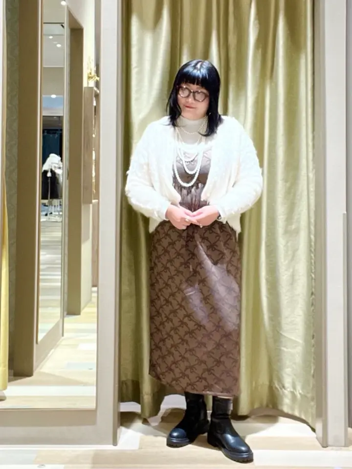 SUGARSPOONリボンジャカードキャミワンピ/Green Parks（グリーン