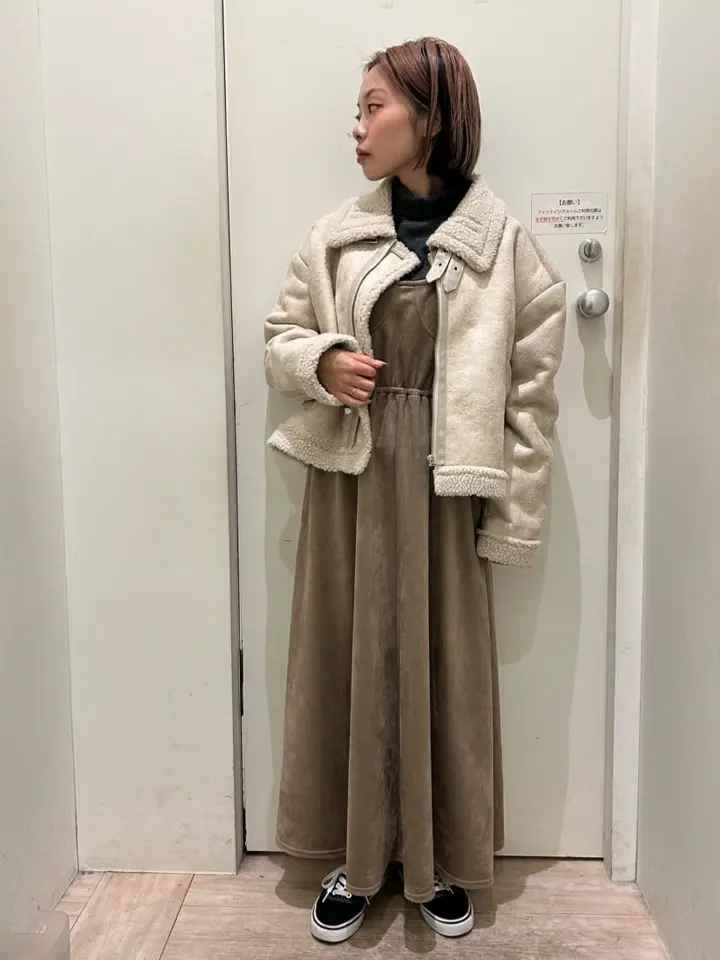 SUGAR SPOON スエードポンチキャミワンピ/Green Parks（グリーン