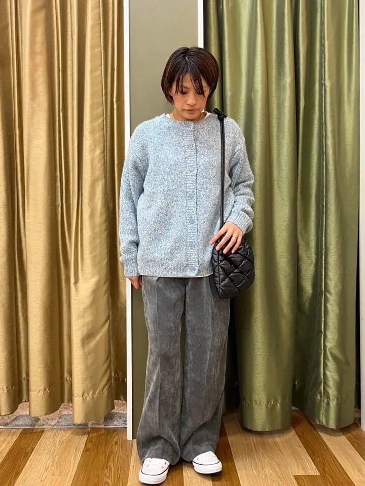 2WAYメランジMIXニットプルオーバー/Green Parks（グリーン パークス