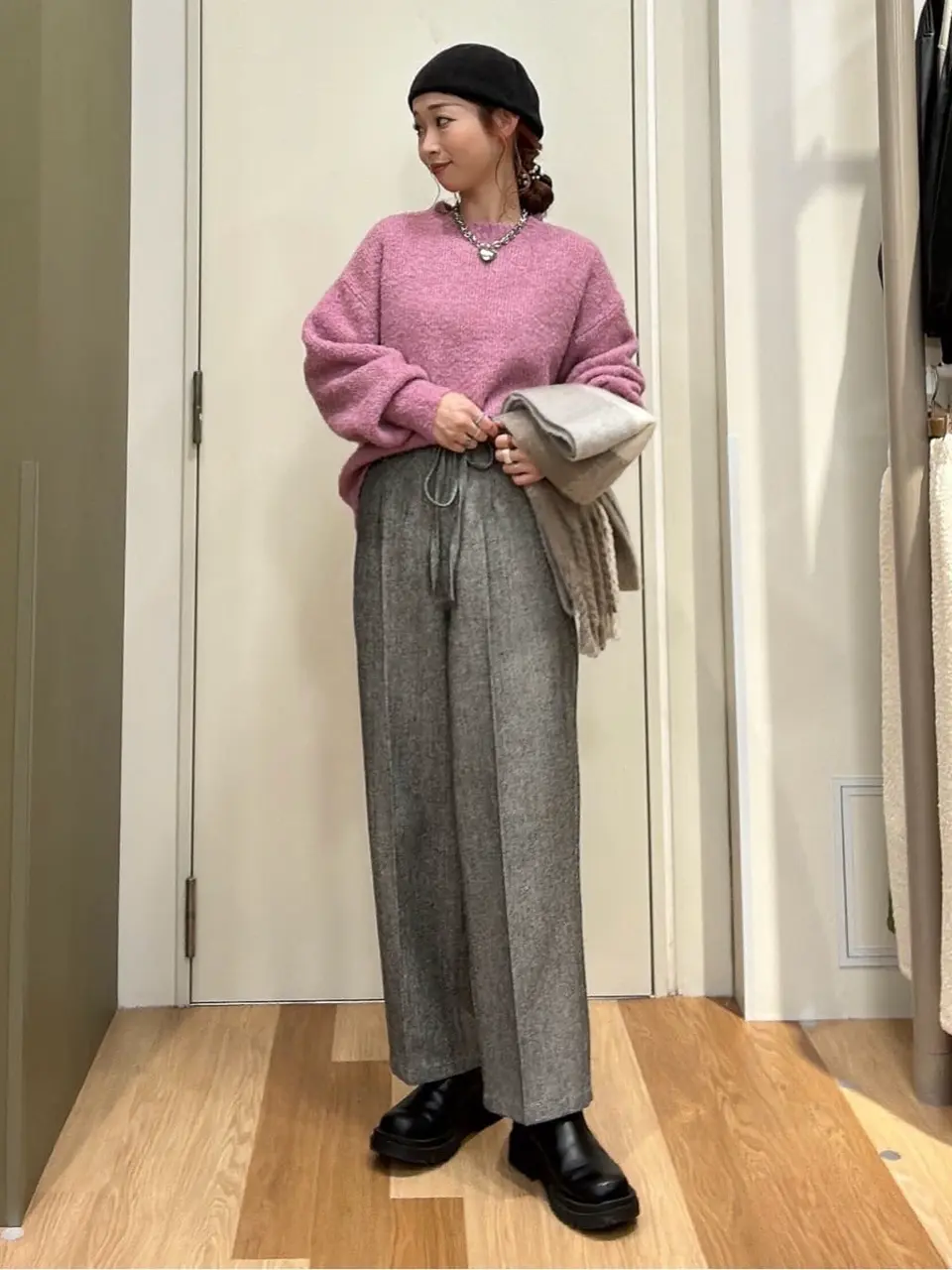 ブークレニットプルオーバー/Green Parks（グリーン パークス）の