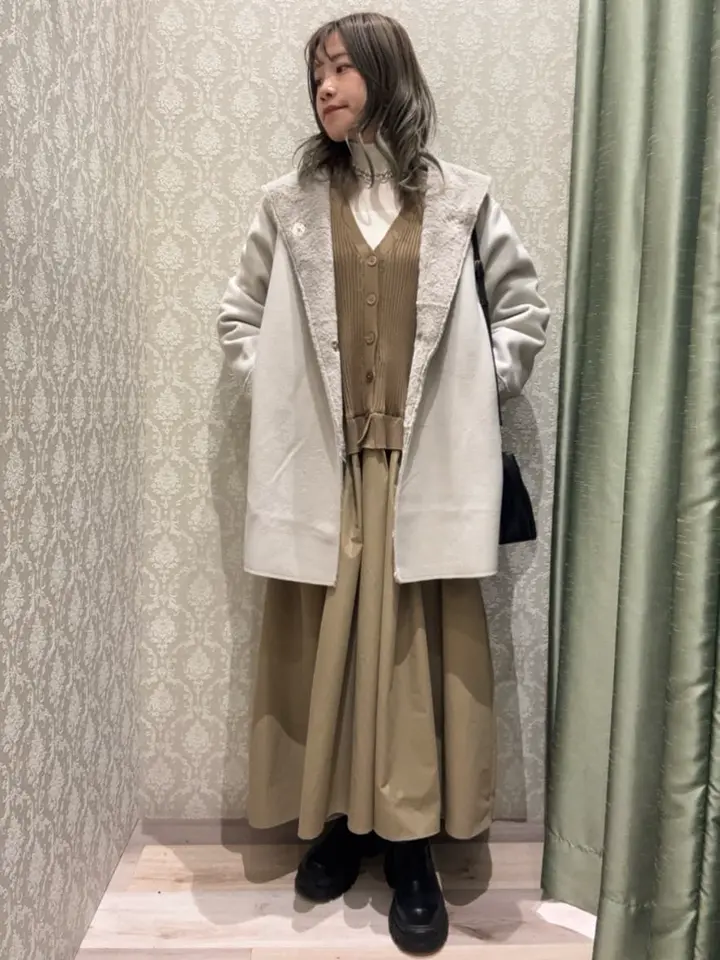 フーディガウンコート/Green Parks（グリーン パークス）のアウター