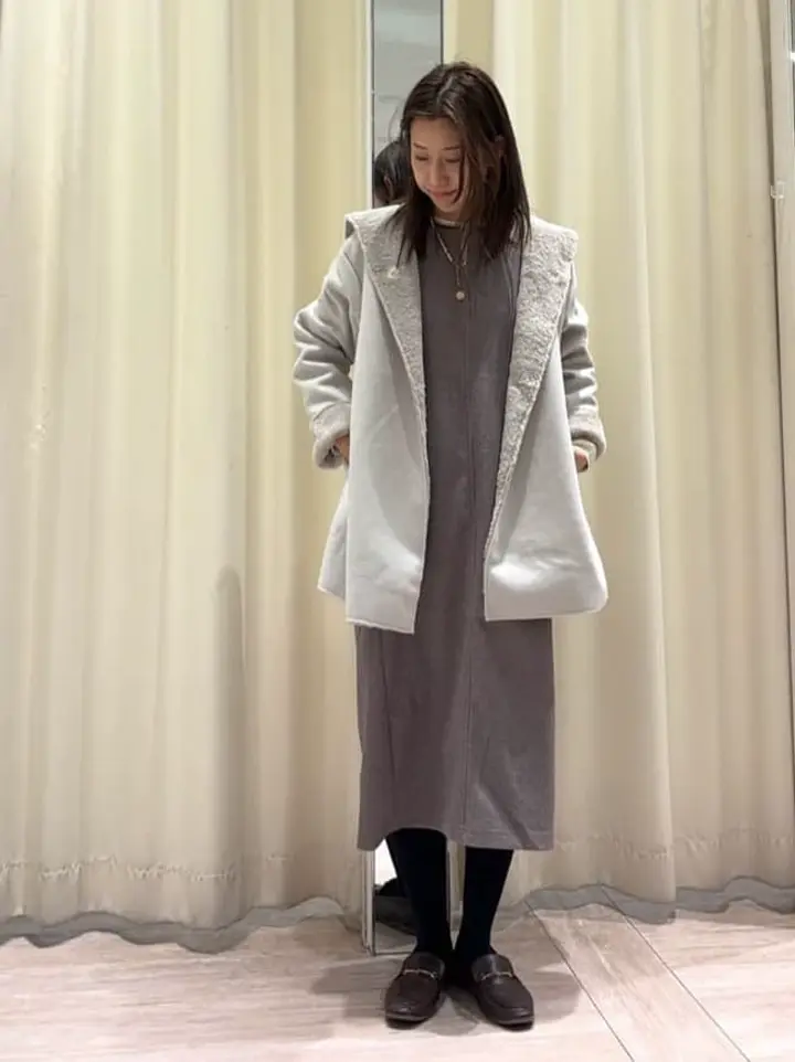 フーディガウンコート/Green Parks（グリーン パークス）のアウター