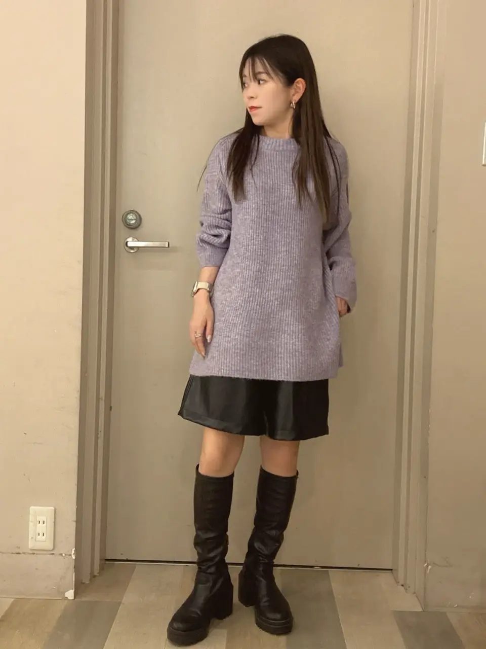 レザーショートパンツ/Green Parks（グリーン パークス）のハーフ