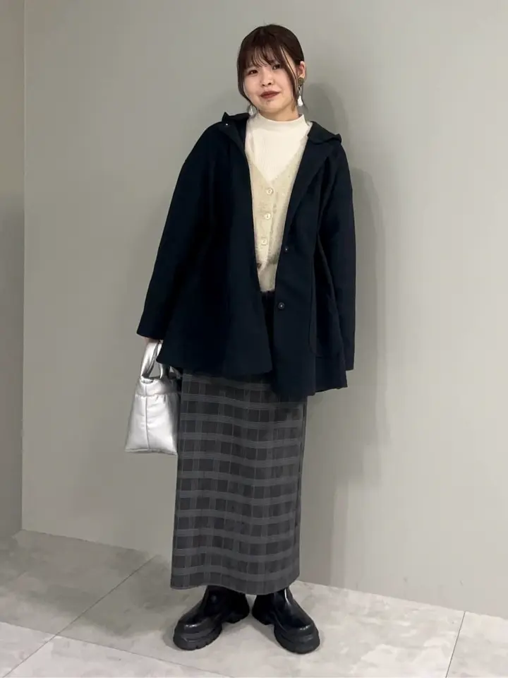 ラメシャギーニットカーディガン/Green Parks（グリーン パークス）の