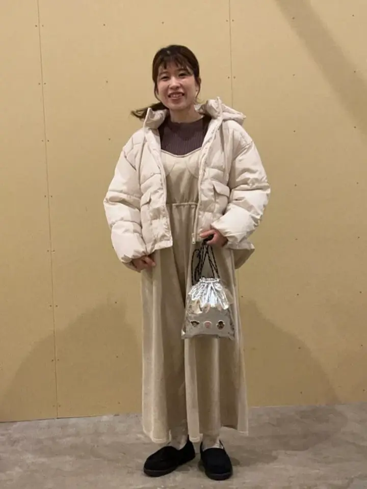 SUGAR SPOON スエードポンチキャミワンピ/Green Parks（グリーン