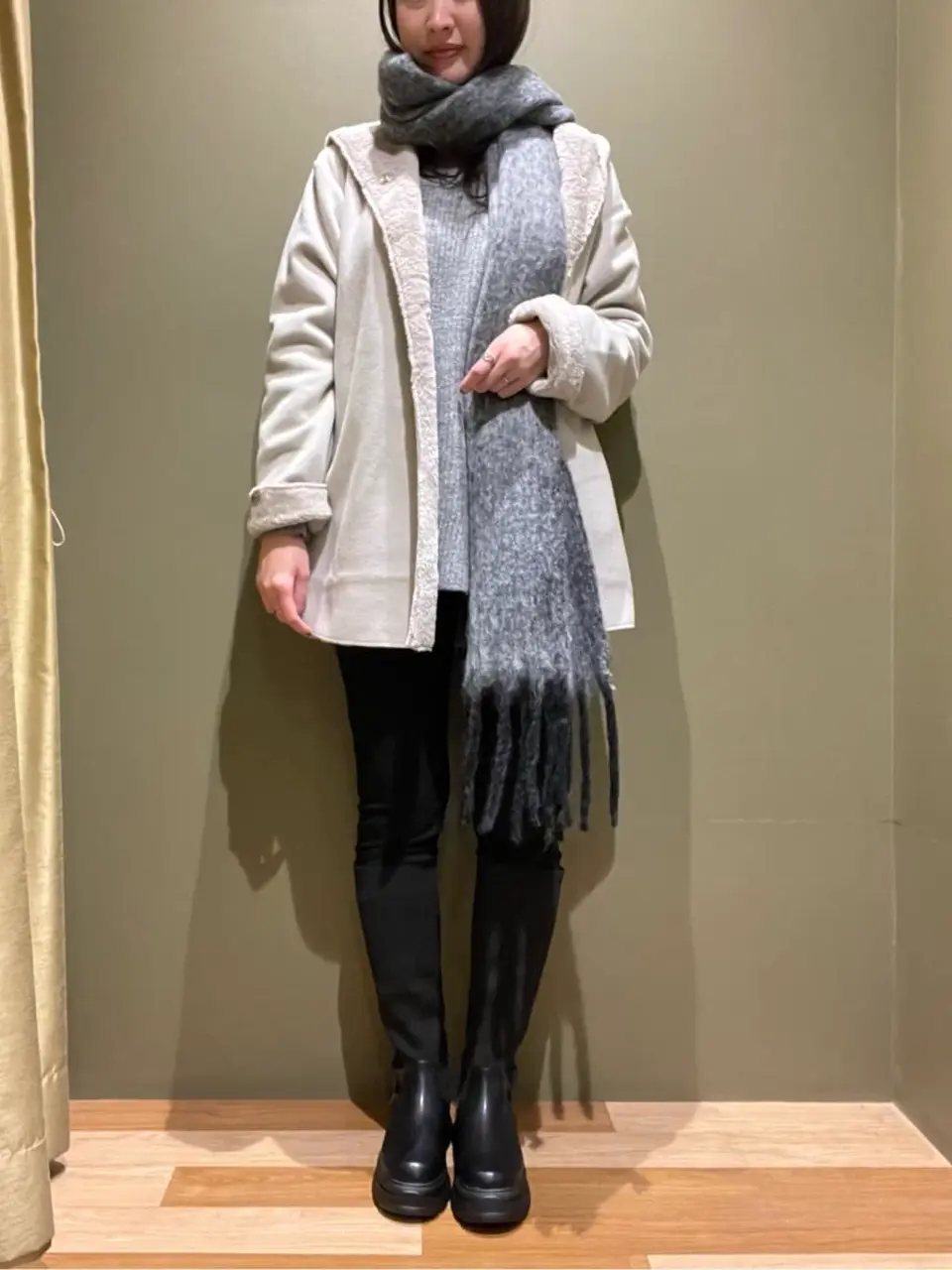 fuwaっと 畦チュニック/Green Parks（グリーン パークス）のニット