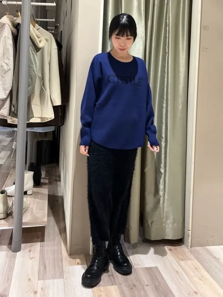 もちやわロゴニットプルオーバー/Green Parks（グリーン パークス）の