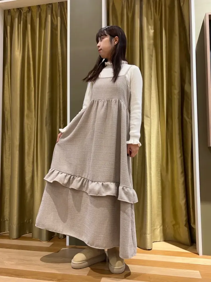 専用レリアン 近年モデル ダークグリーン ツイード ワンピース9M ダークグリーンワンピース | レリアン | 大丸東京店公式 SHOP BLOG