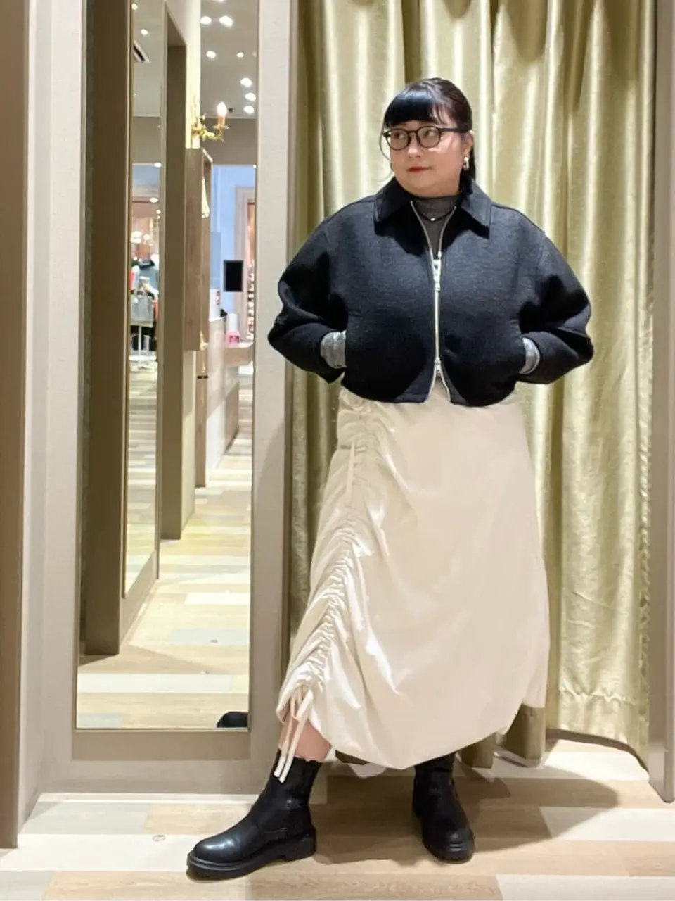 □高橋愛×GreenParksバルーンスカート/Green Parks（グリーン パークス