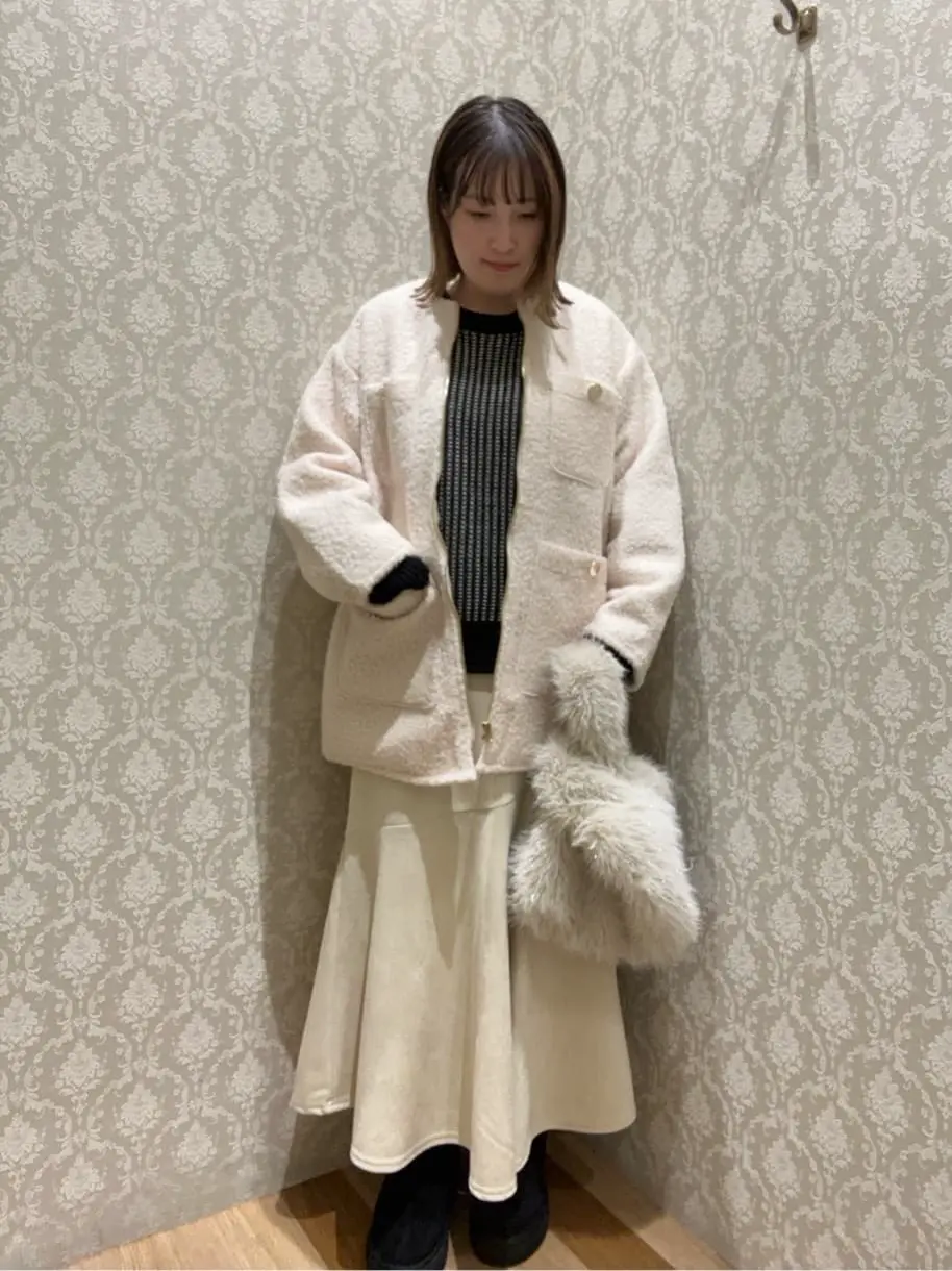 ノーカラーZIPジャコット/Green Parks（グリーン パークス）のその他