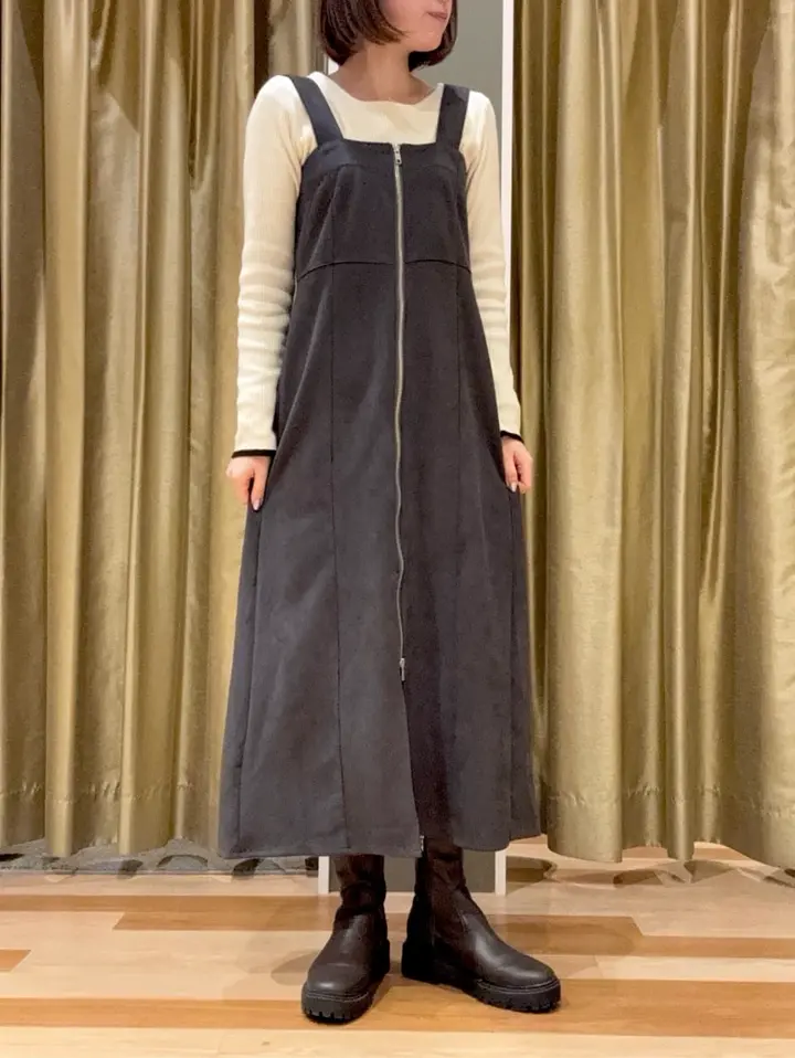 ELENCARE DUE スエードポンチジャンスカ/Green Parks（グリーン