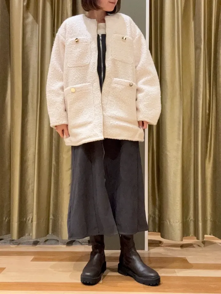 ノーカラーZIPジャコット/Green Parks（グリーン パークス）のその他