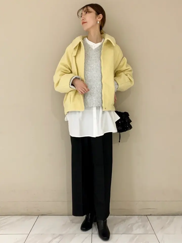 2WAYカラーコクーンブルゾン/Green Parks（グリーン パークス）の