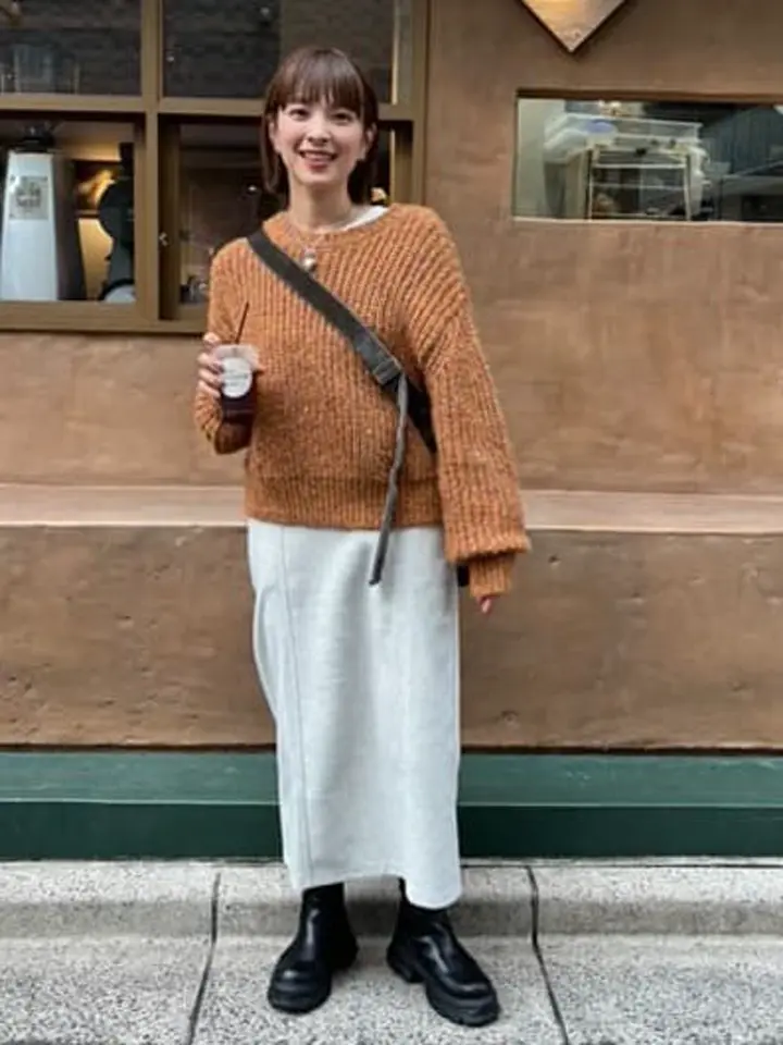 mixラメショートニットプルオーバー/Green Parks（グリーン パークス