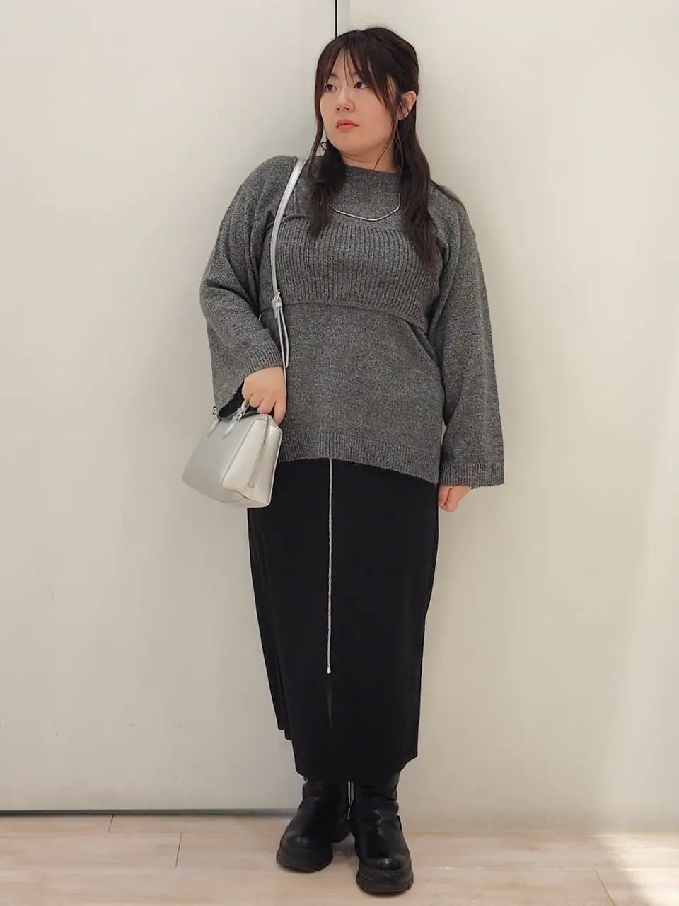 あったからくスレ フロントZIPスカート/Green Parks（グリーン