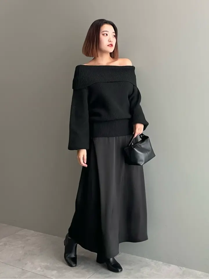 オフショルダーニット/AnriettMusée（アンリエットミュゼ）の