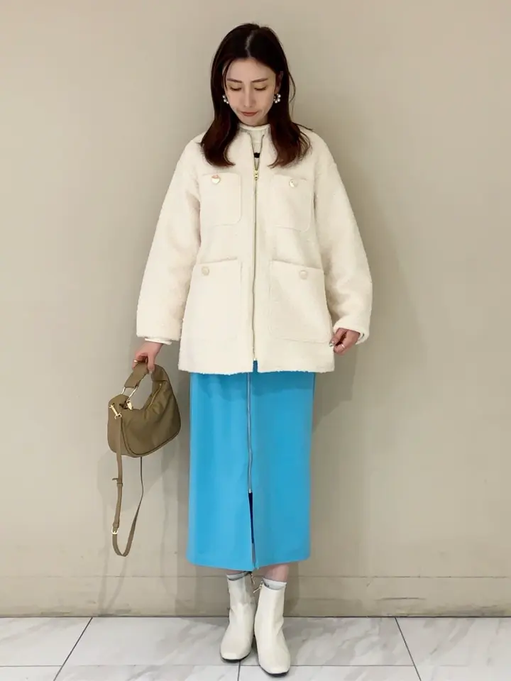 美品 SPELL & THE GYPSY ノーカラージャケット XS アイボリー ノーカラーZIPジャコット/Green Parks（グリーン パークス）のその他