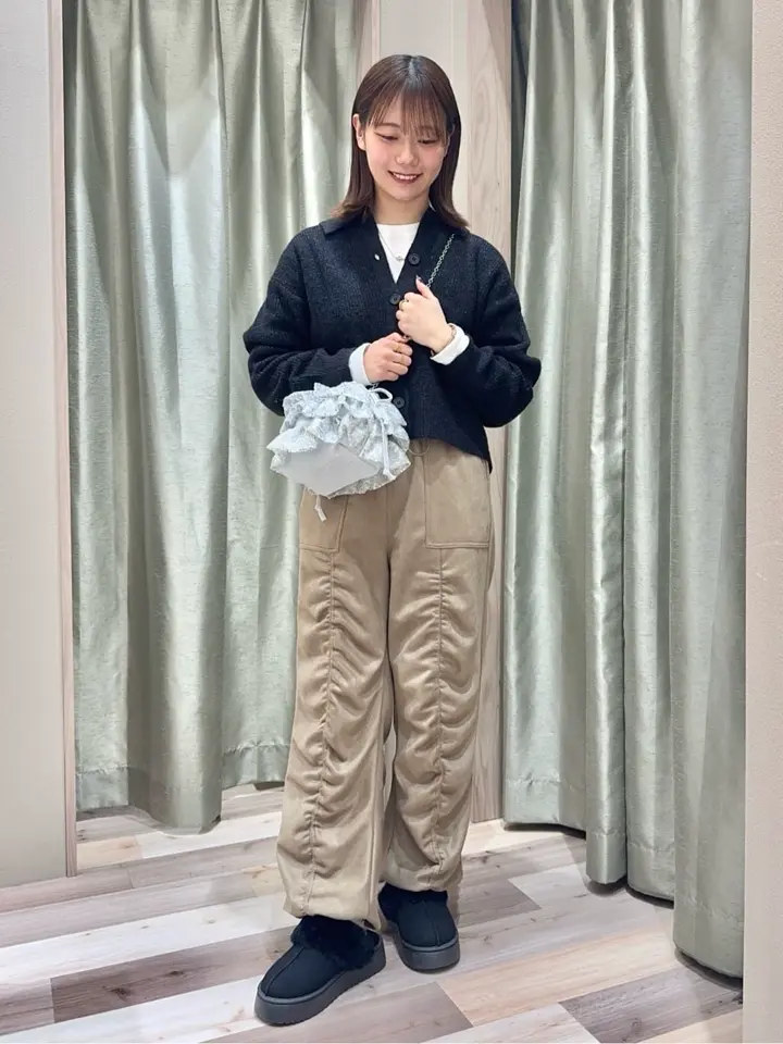 衿つきニットプルオーバー/Green Parks（グリーン パークス）のニット