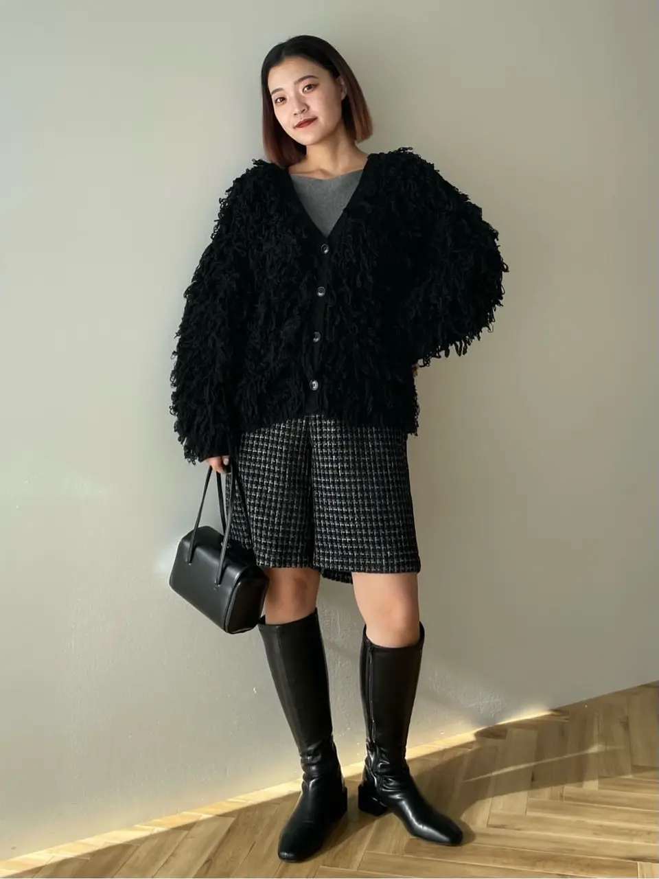 フリンジニットカーディガン/AnriettMusée（アンリエットミュゼ）の