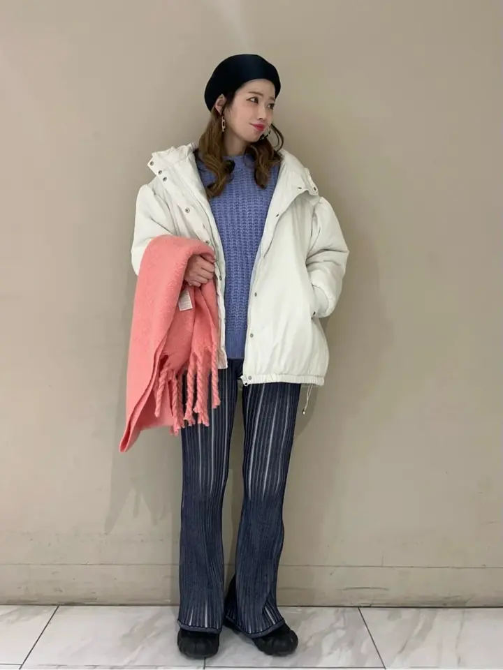 ざっくりローゲージニットプルオーバー/Green Parks（グリーン