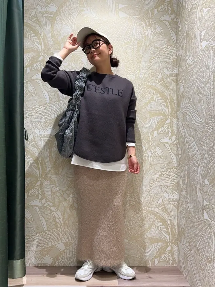 専用です★GOLDEN ♡グレー♡ニット GOLDEN GOOSE/ゴールデングース】BOYFRIEND クルーネックニット