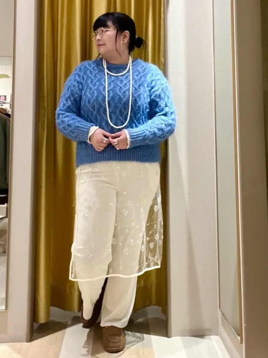 armonia.シャギーケーブルニット/Green Parks（グリーン パークス）の