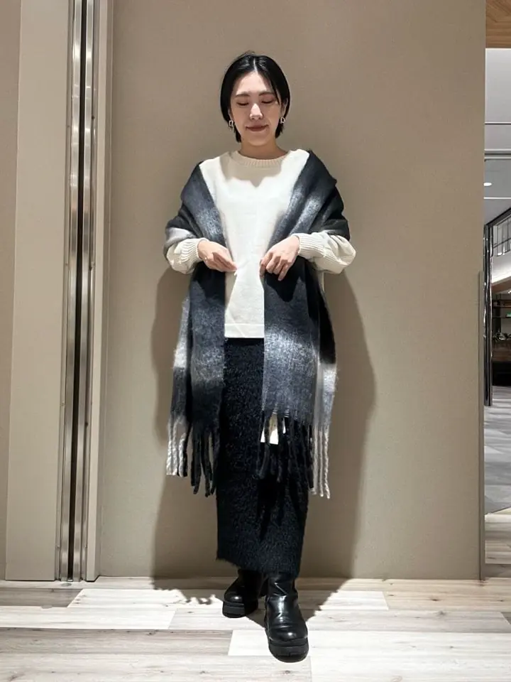 フリース袖リブドッキングプルオーバー/Green Parks（グリーン