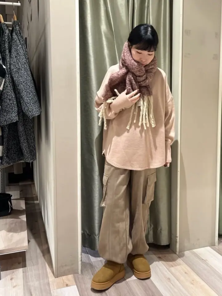 メイちゃん様3点用グリーンパークス購入SUGARSPOONスエードポンチカーゴP Green Parks｜・SUGAR SPOONスエードポンチカーゴパンツ | Rakuten