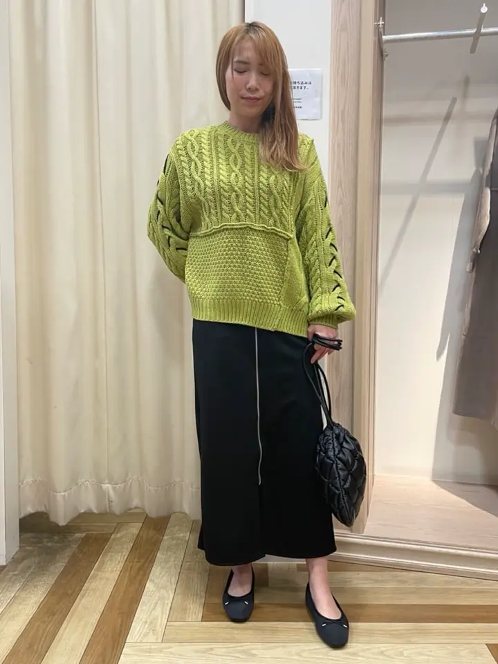 あったからくスレ フロントZIPスカート/Green Parks（グリーン