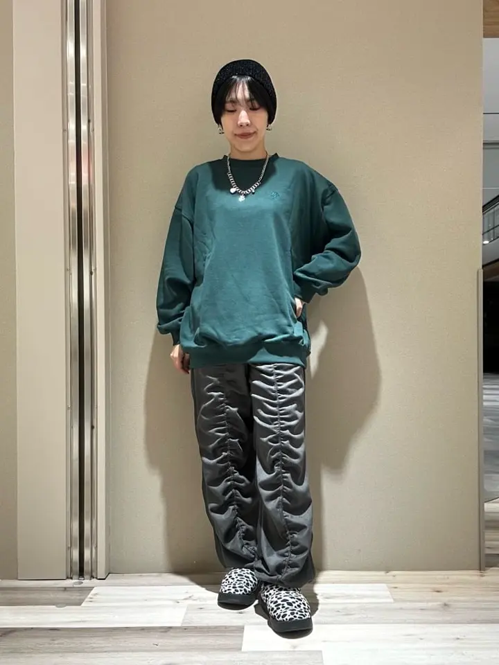 ハリー・ポッター/サガラ刺繍裏毛プルオーバー/Green Parks（グリーン