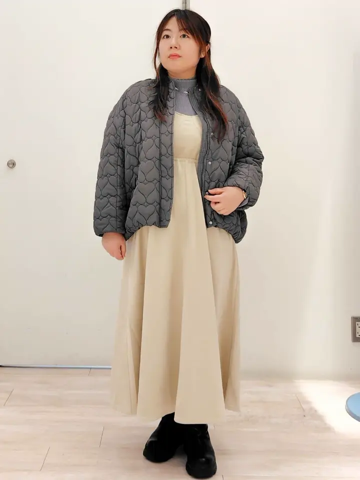 SUGAR SPOON スエードポンチキャミワンピ/Green Parks（グリーン