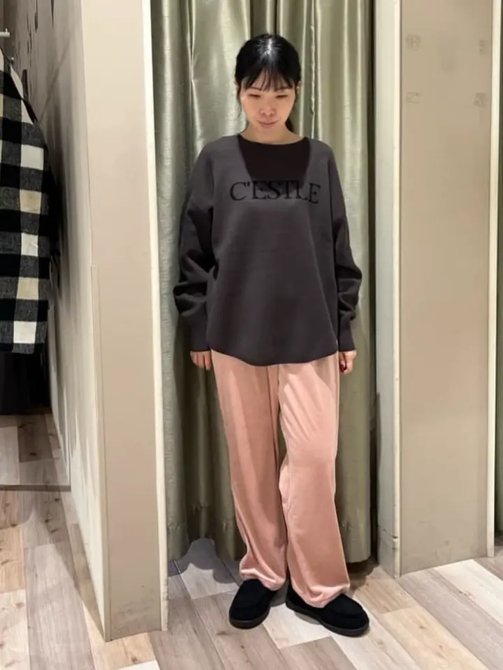 もちやわロゴニットプルオーバー/Green Parks（グリーン パークス）の