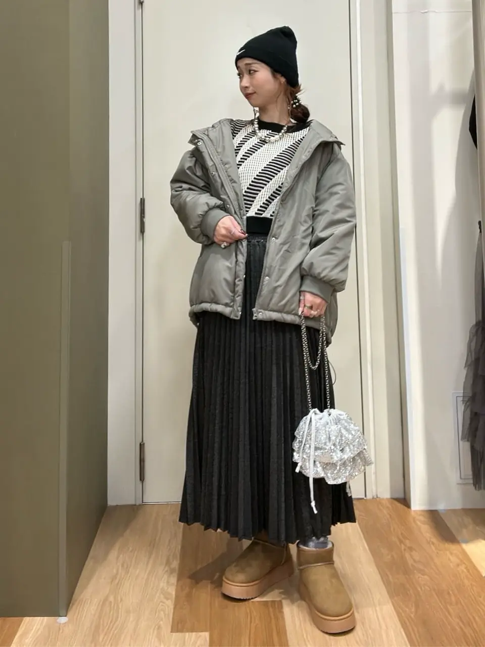 swing by モンスターパーカーコート/Green Parks（グリーン パークス