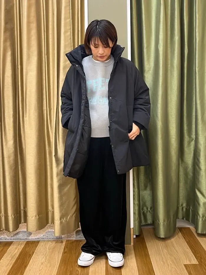 シームレス中綿ドロストコート/Green Parks（グリーン パークス）の