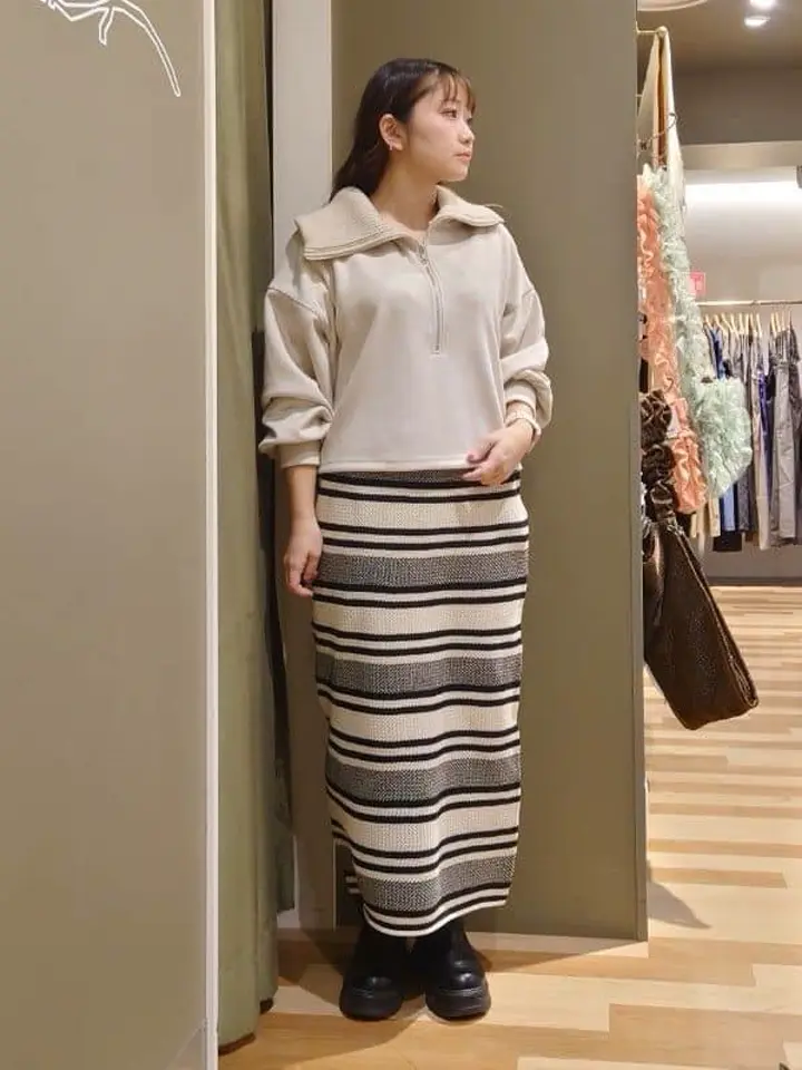 ボーダーニットスカート/Green Parks（グリーン パークス）のその他